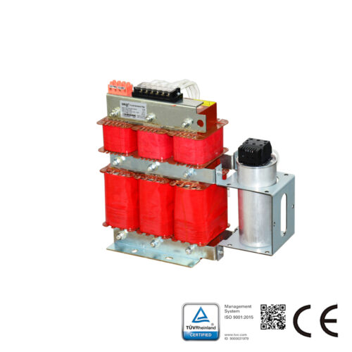 Pasif Harmonik Filtre, THDi <5% , Anma Akımı 20A, Açık çerçeve